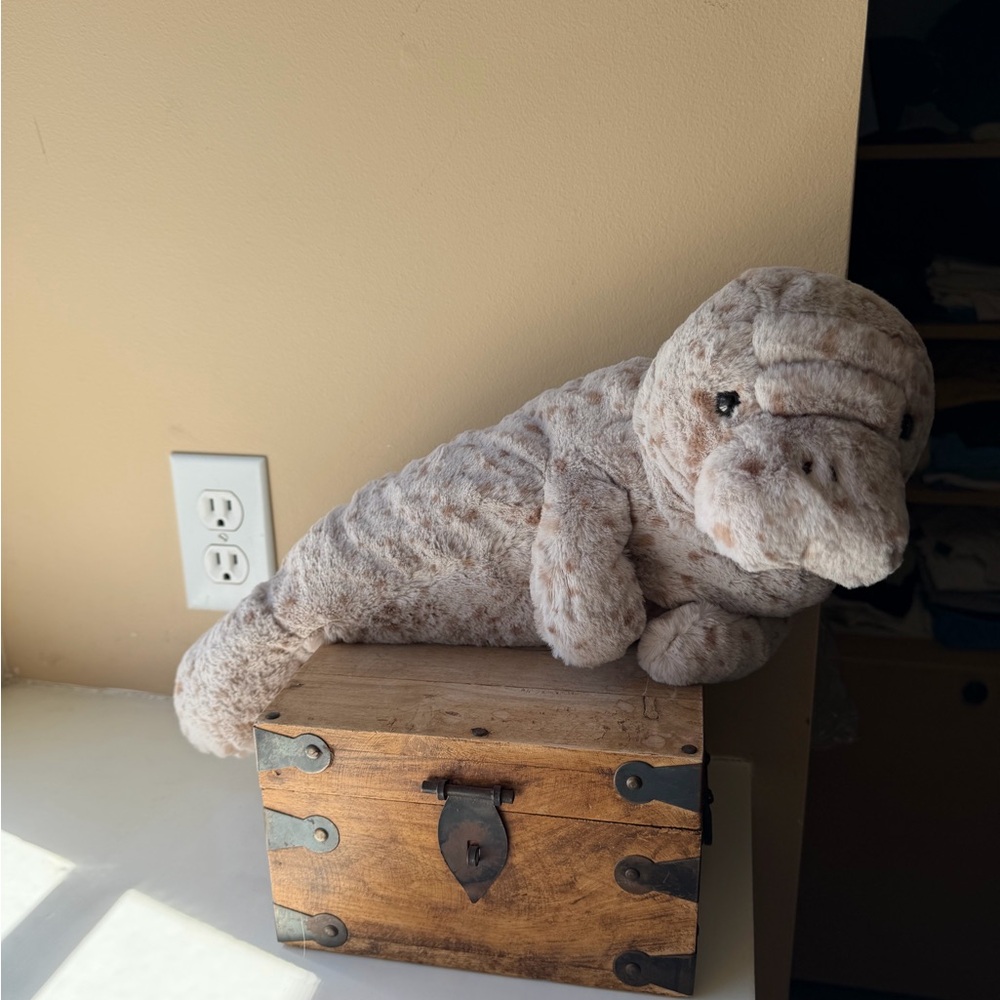 Authentic Jellycat Magnus Manatee (retired)
